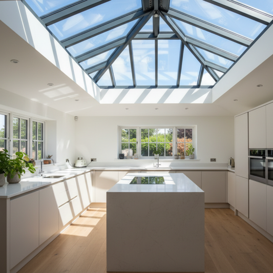 How A Roof Lantern Can Transform A Dark Kitchen
